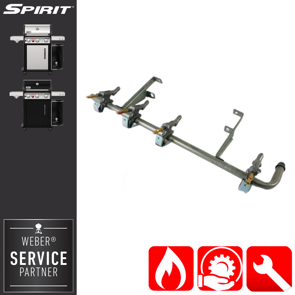 Weber Ricambio collettore gas Spirit 335 - Centro Internazionale del Barbecue