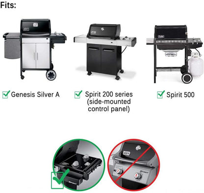Weber Ricambio Barre Flavorizer Inox Genesis Silver A / Spirit 2007-2012 - Centro Internazionale del Barbecue