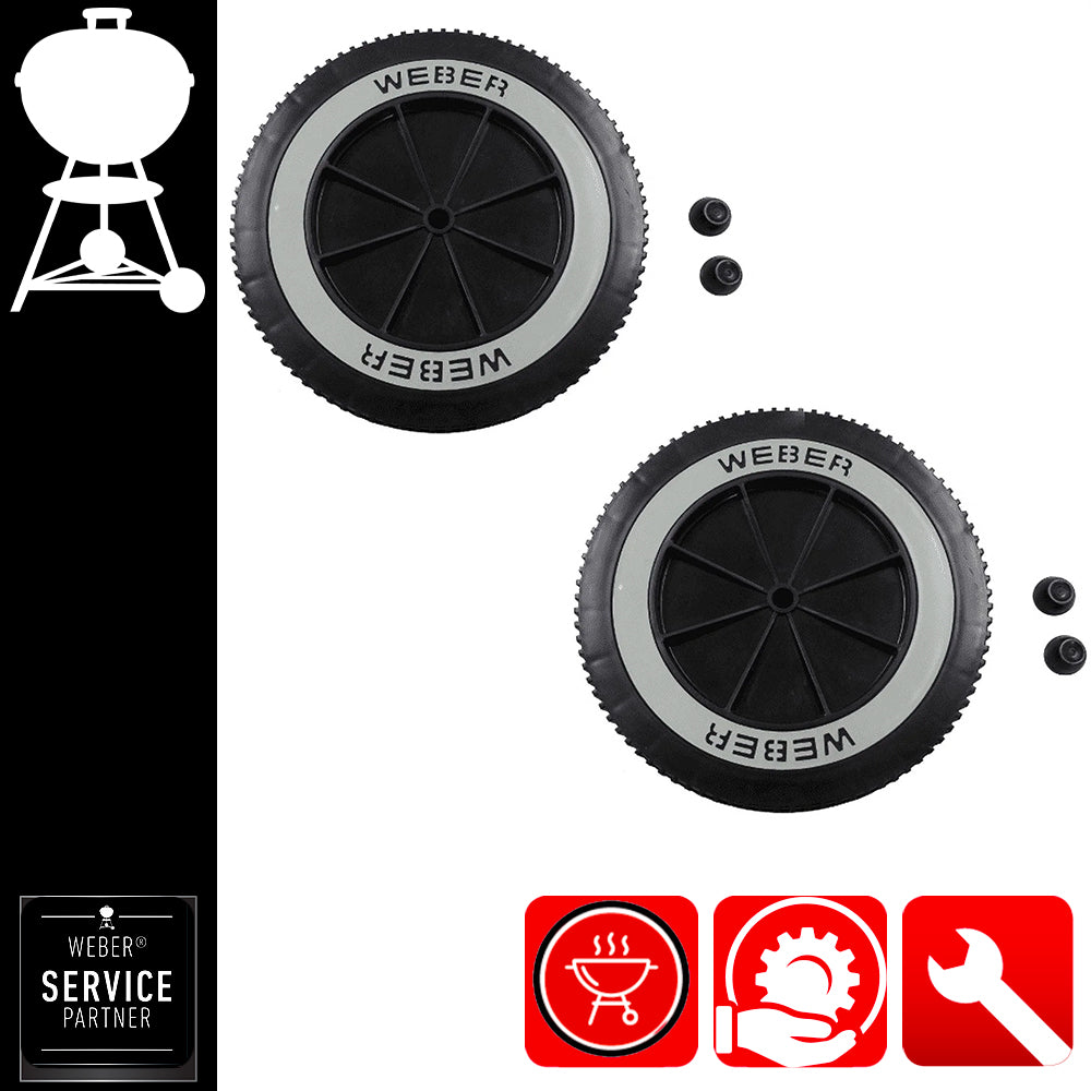 Weber Ricambio Ruote Barbecue a Carbone Kettle - Centro Internazionale del Barbecue