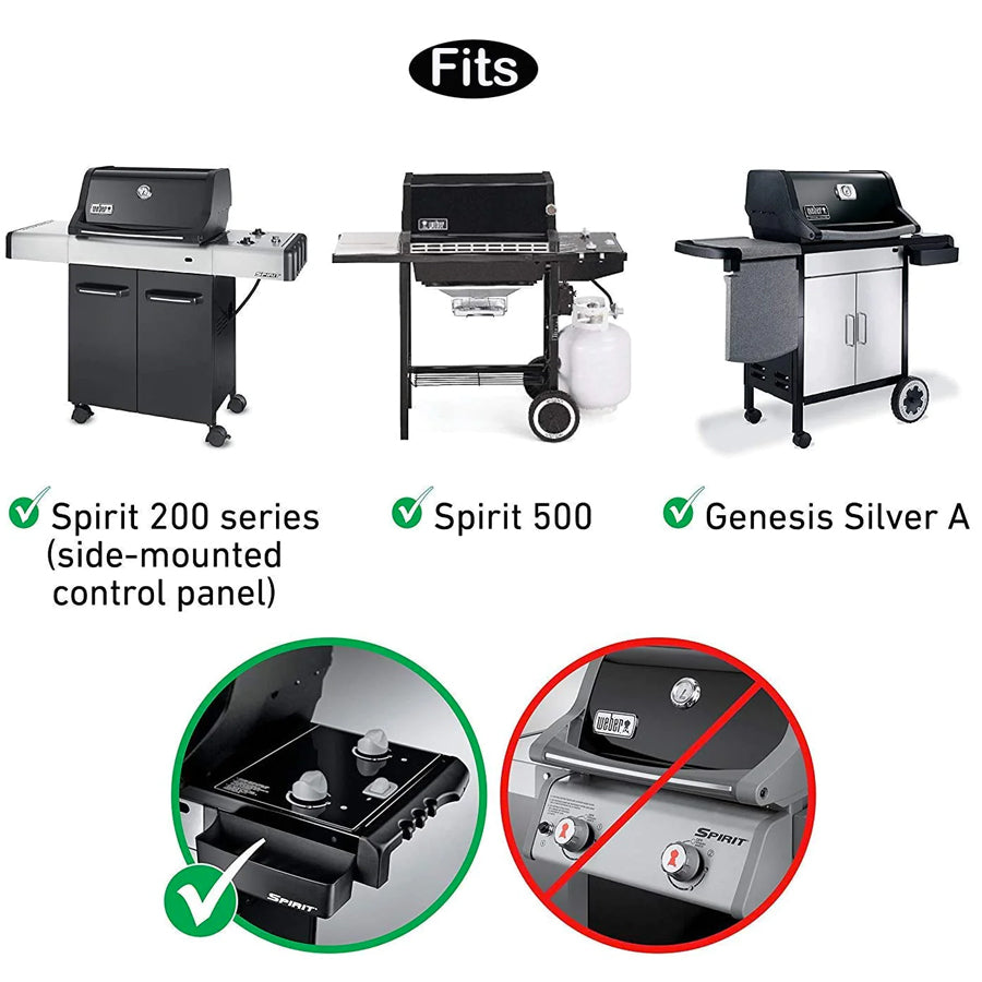 Weber Ricambio Barre Flavorizer Inox Genesis/Spirit - Centro Internazionale del Barbecue