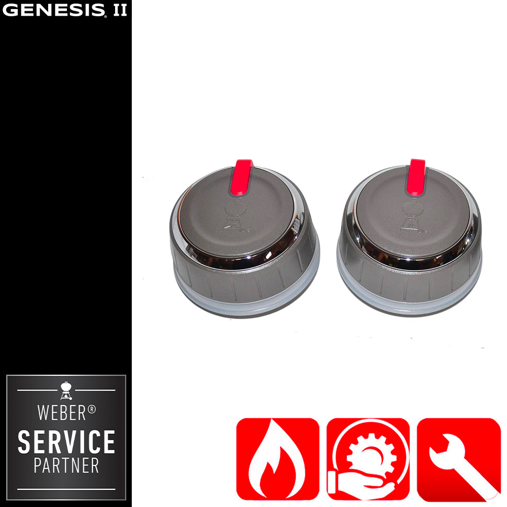 Weber Genesis II LX Manopole Gas - Centro Internazionale del Barbecue