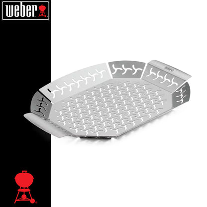 Weber Vassoio di cottura Grande 37 X 27 X 3 Cm - Centro Internazionale del Barbecue