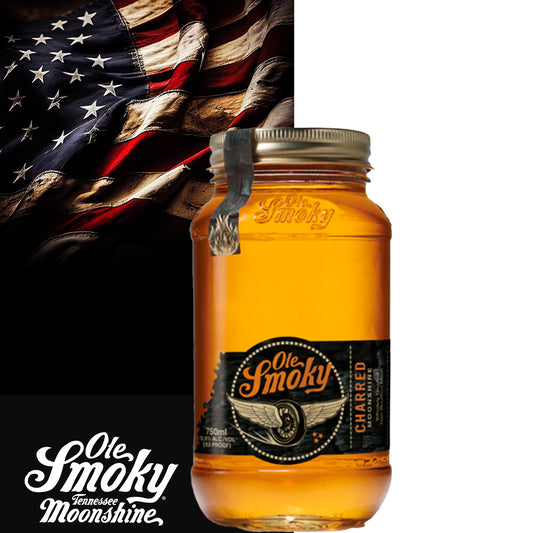 Ole Smoky Tennessee Moonshine Charred 700ml - Centro Internazionale del Barbecue