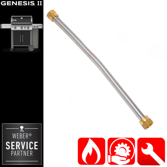 Weber Ricambio Genesis II Tubo del gas principale flessibile Weber - Centro Internazionale del Barbecue