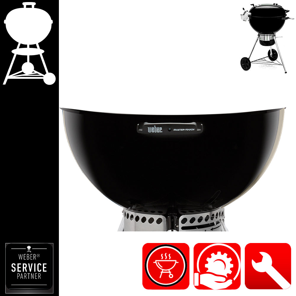 Weber Braciere Master Touch Premium x Cerniera nero Cm.57 - Centro Internazionale del Barbecue