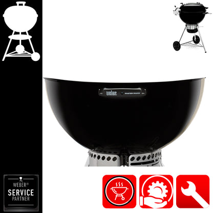 Weber Braciere Master Touch Premium x Cerniera nero Cm.57 - Centro Internazionale del Barbecue