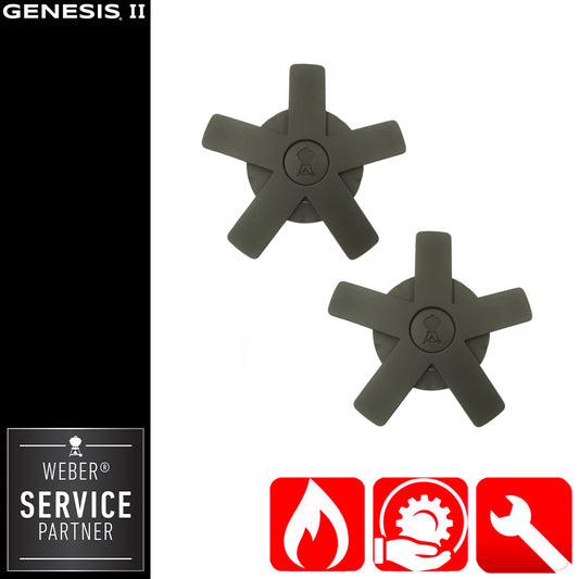 Weber Ricambio Borchia Ruota Genesis II e Genesis II LX - Centro Internazionale del Barbecue