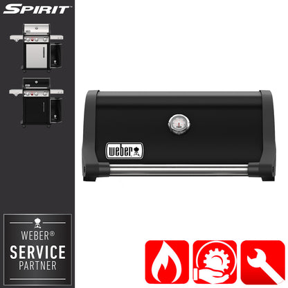 Weber Ricambio Coperchio Spirit serie EP-335 Black - Centro Internazionale del Barbecue