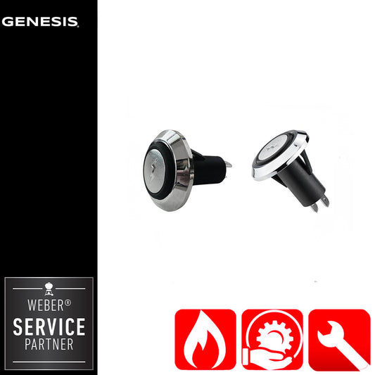 Weber Pulsante di Ricambio per Serie Genesis - Centro Internazionale del Barbecue