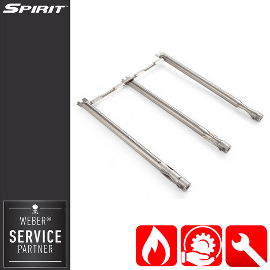Weber Ricambio Spirit E/S-330 Kit 4 bruciatori + 2 tubi crossover