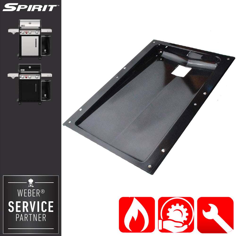 Weber Spirit Ripiano raccolta gassi per spirit - Centro Internazionale del Barbecue