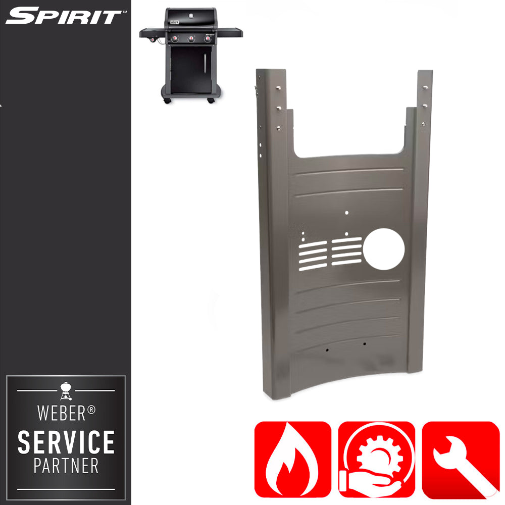 Weber Ricambio Telaio Destro Grigio per Spirit serie 300 - Centro Internazionale del Barbecue