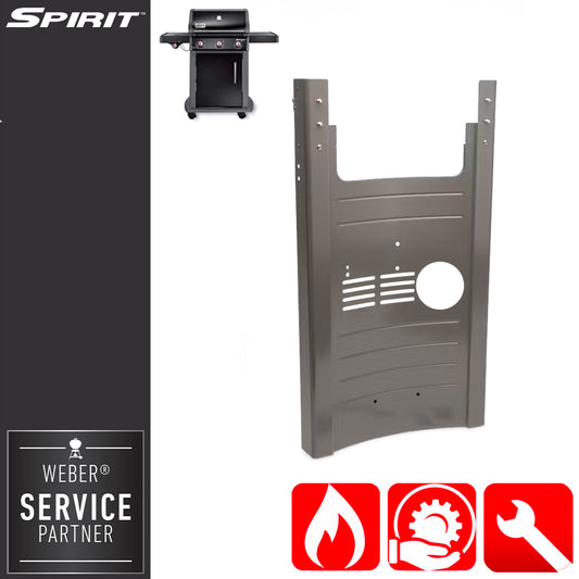 Weber Ricambio Telaio Destro Grigio per Spirit serie 300 - Centro Internazionale del Barbecue