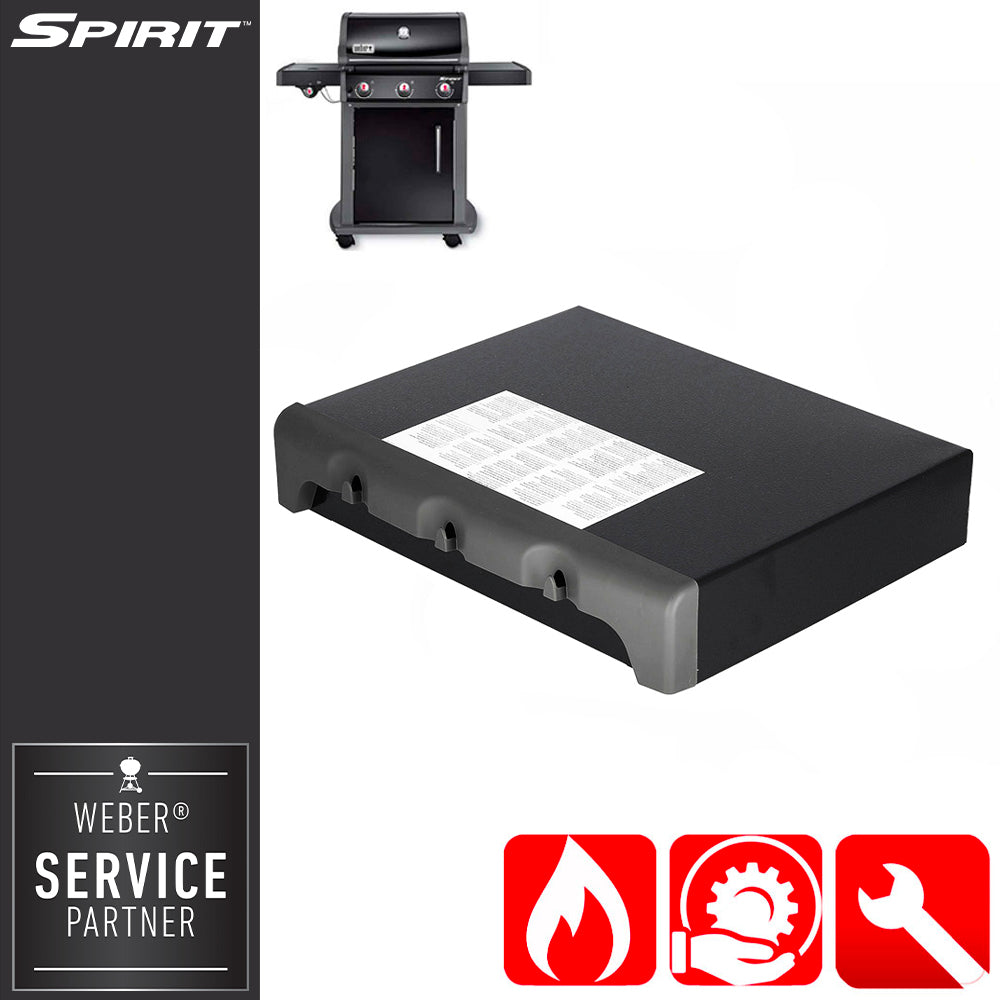 Weber Ricambio Piano inferiore rimovibile per Spirit colore Nero - Centro Internazionale del Barbecue
