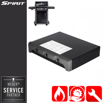 Weber Ricambio Piano inferiore rimovibile per Spirit colore Nero - Centro Internazionale del Barbecue