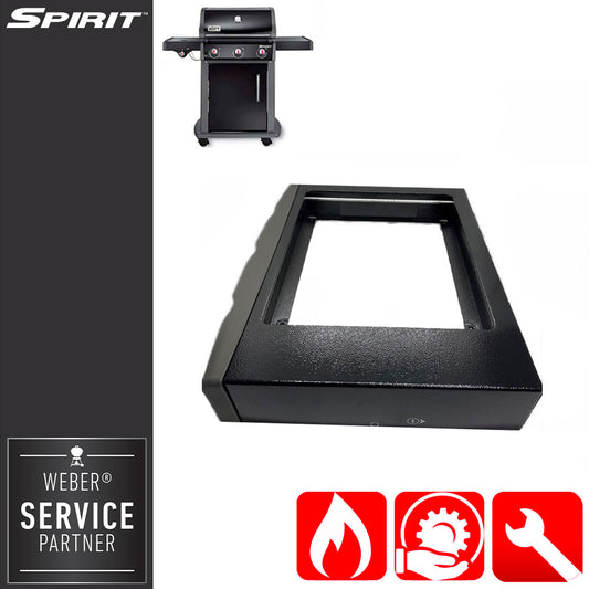 Weber Spirit Ricambio mensola supporto fornello colore nero - Centro Internazionale del Barbecue