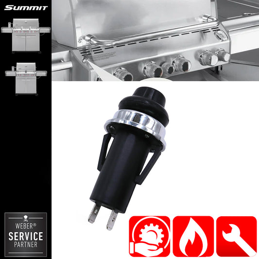Weber Ricambio Summit Pulsante illuminazione per Summit 470-670 - Centro Internazionale del Barbecue