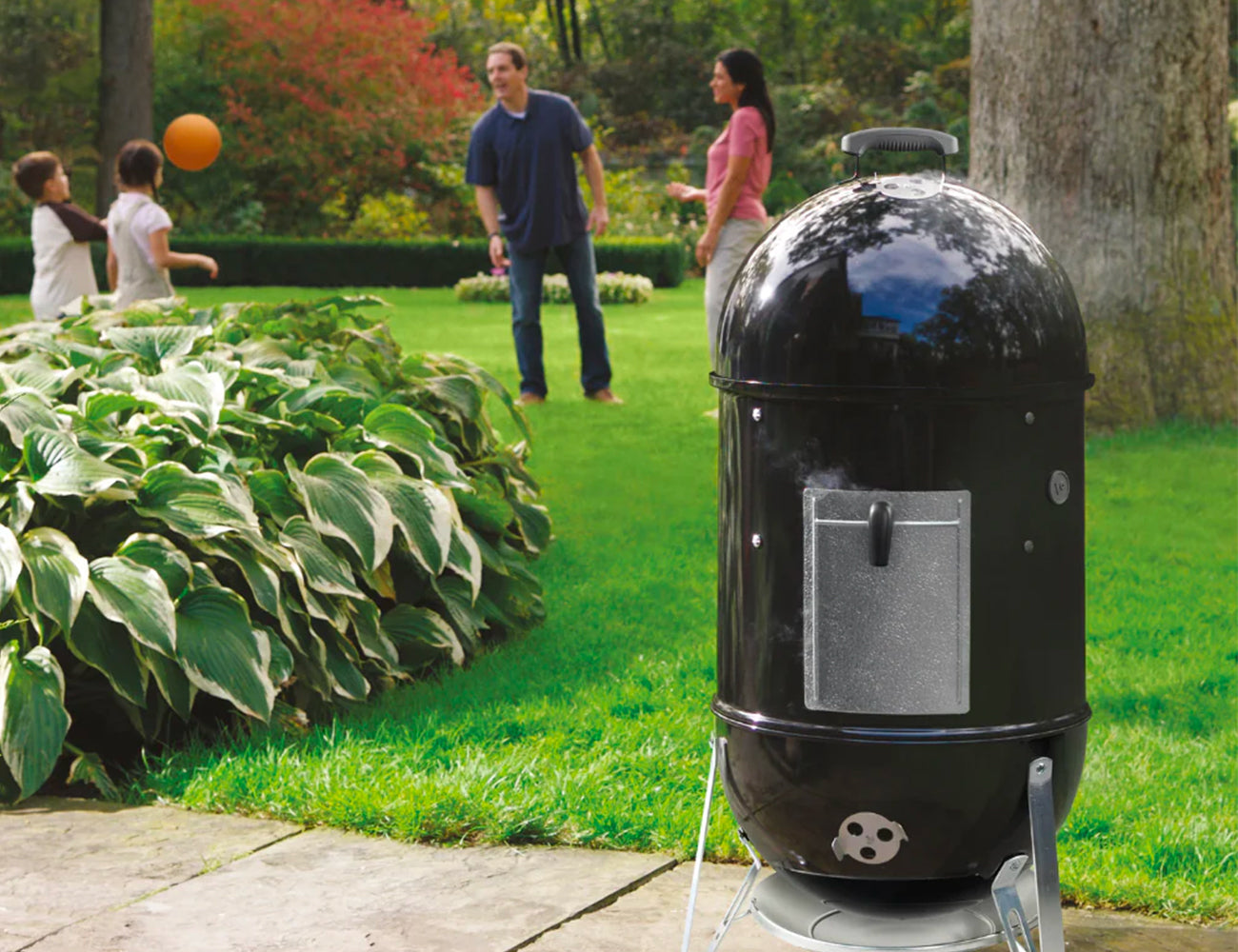 Weber Smokey Mountain Cooker Affumicatore Ø 47 cm - Centro Internazionale del Barbecue