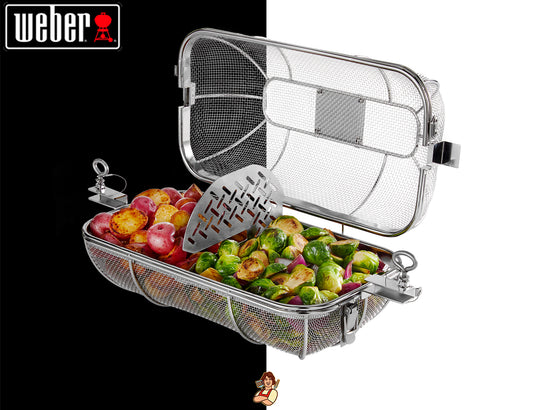 Weber Accessorio Cesto per Girarrosti - Centro Internazionale del Barbecue