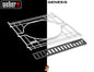 Weber Crafted - Kit Telaio Supporto Compatibile con Genesis - Centro Internazionale del Barbecue