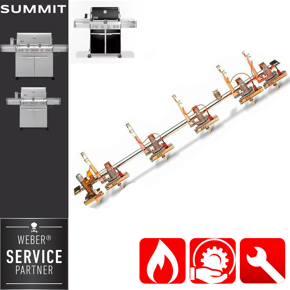 Weber Ricambio Summit Collettore Gas Serie 450 - Centro Internazionale del Barbecue