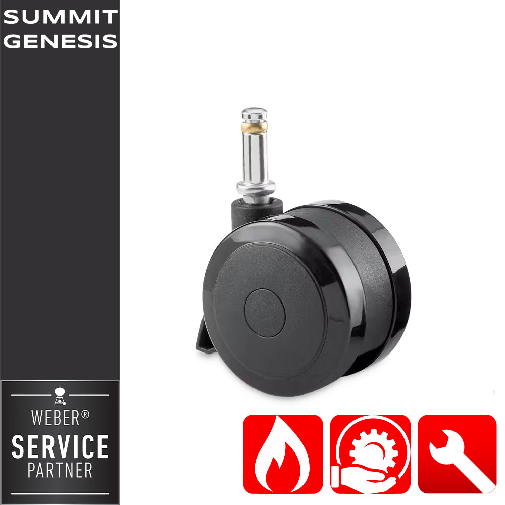 Weber Ricambio Ruote S/freno per Summit e Genesis - Centro Internazionale del Barbecue