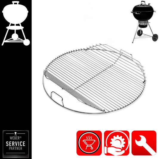 Weber Ricambio Griglia di Cottura Articolata Barbecue da Cm 47 - Centro Internazionale del Barbecue