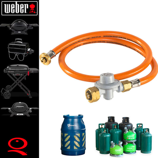 Weber Kit Adattatore 3 in 1 - Tubo Gas + Pressostato - Centro Internazionale del Barbecue