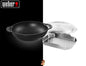 Weber Gourmet BBQ System Wok in Ghisa con Coperchio e Griglia - Centro Internazionale del Barbecue