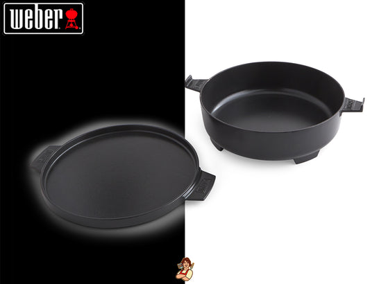 Weber Gourmet BBQ System Cocote 2 in 1 - Centro Internazionale del Barbecue