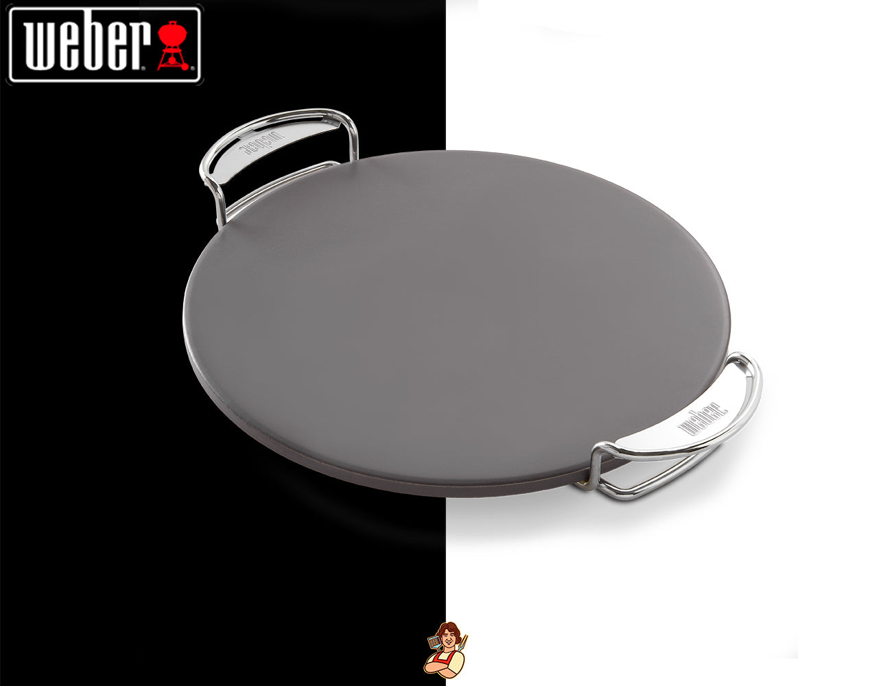 Weber Gourmet BBQ System Pietra da Forno per Pizza - Centro Internazionale del Barbecue