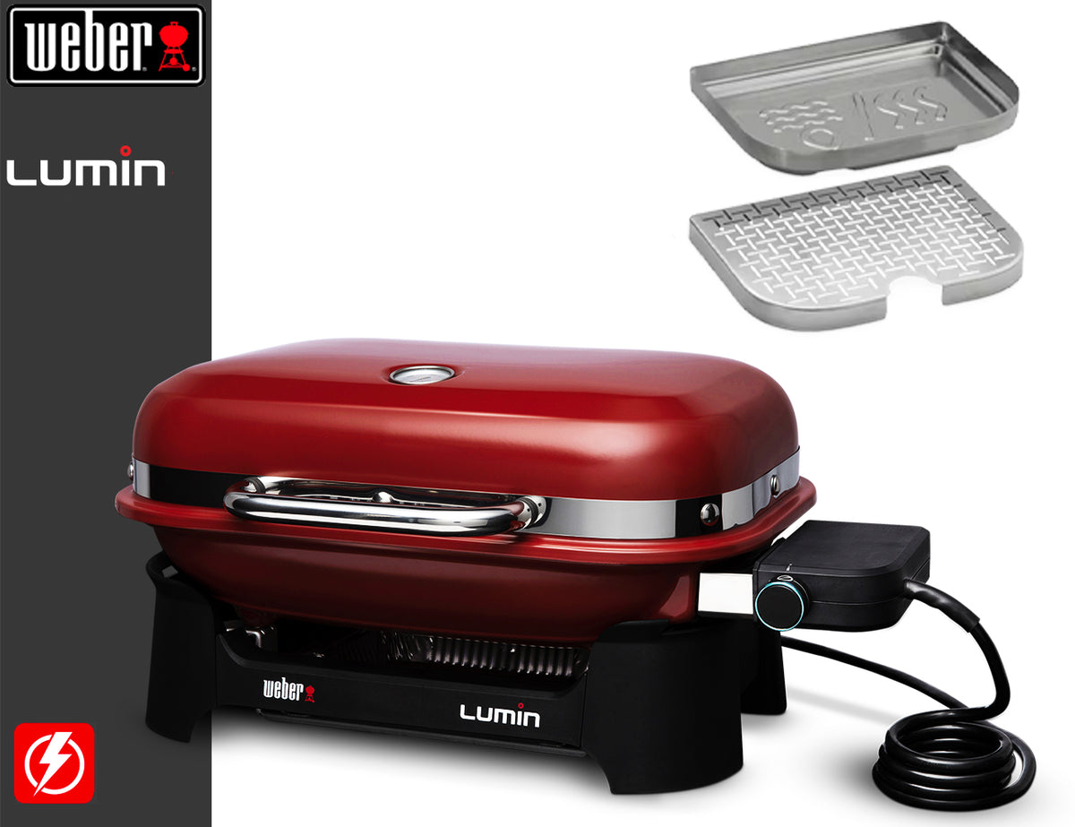 Weber Barbecue elettrico Lumin Compact Red