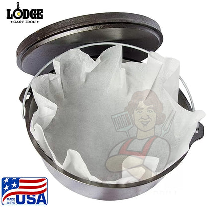 Lodge Papper Dutch Over Carta forno Olandese - Centro Internazionale del Barbecue