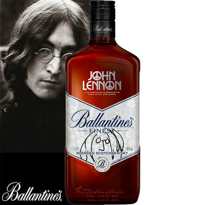 Ballantine's FINEST Blended Scotch Whisky Limited Edition John Lennon 40% Vol.1l - Centro Internazionale del Barbecue