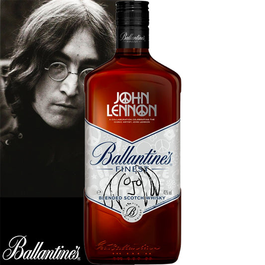 Ballantine's FINEST Blended Scotch Whisky Limited Edition John Lennon 40% Vol.1l - Centro Internazionale del Barbecue