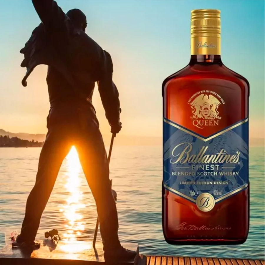 Ballantine's FINEST Blended Scotch Whisky Limited Edition Queen 40% Vol.0,7l - Centro Internazionale del Barbecue
