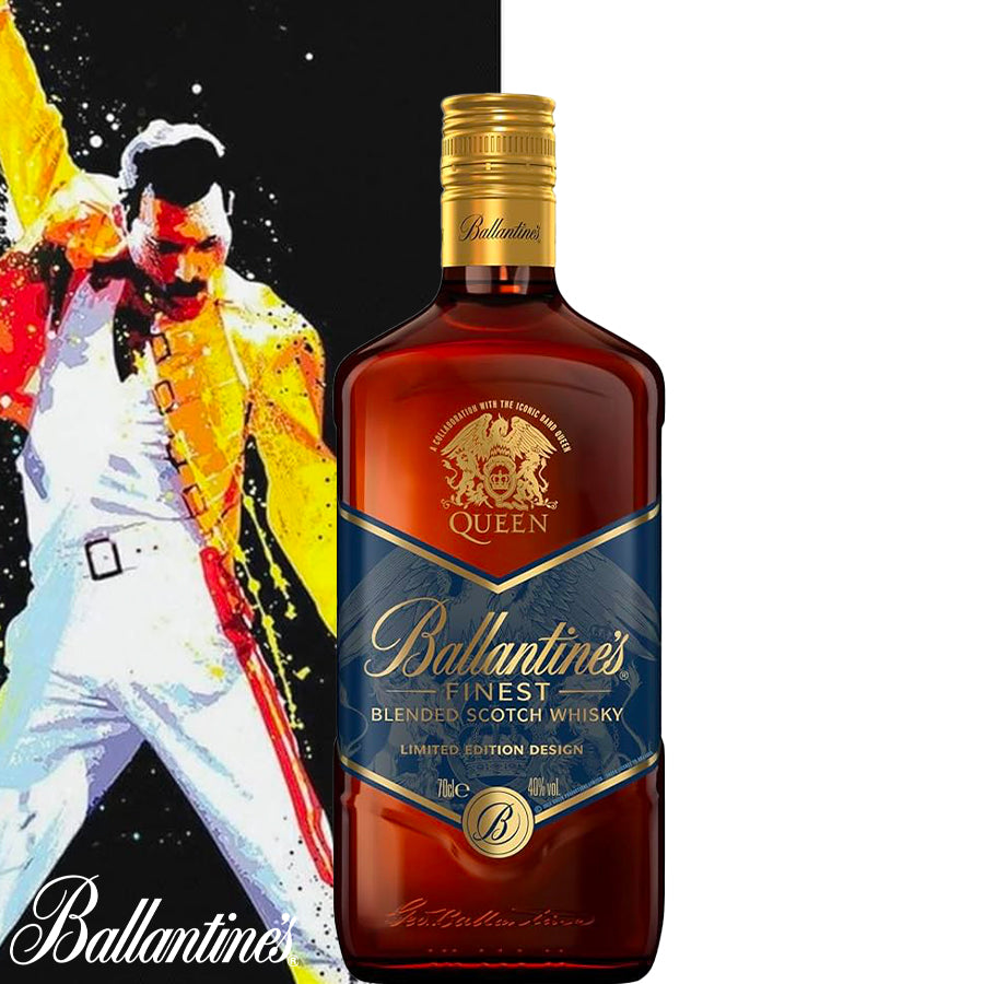 Ballantine's FINEST Blended Scotch Whisky Limited Edition Queen 40% Vol.0,7l - Centro Internazionale del Barbecue