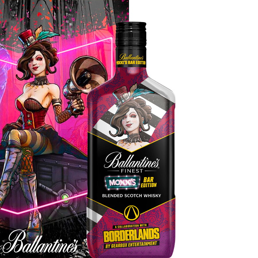 Ballantine's FINEST Blended Scotch Whisky Limited Edition Moxxi Bar 40% Vol.0,7l - Centro Internazionale del Barbecue