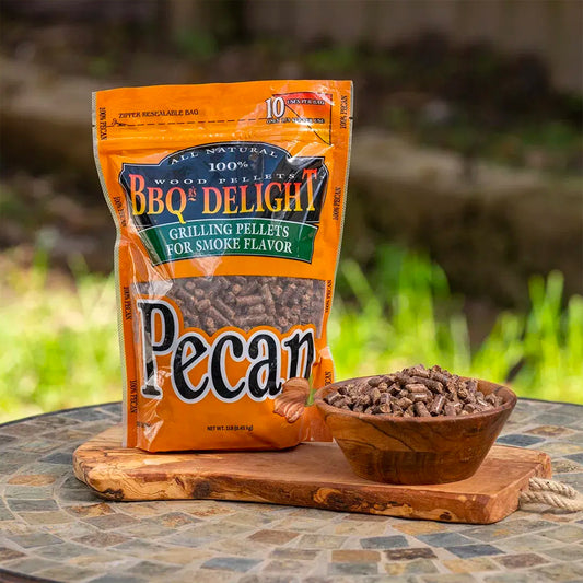 BBQr's Delights Pellets Pecan All 100% Natural 450 Gr. - Centro Internazionale del Barbecue