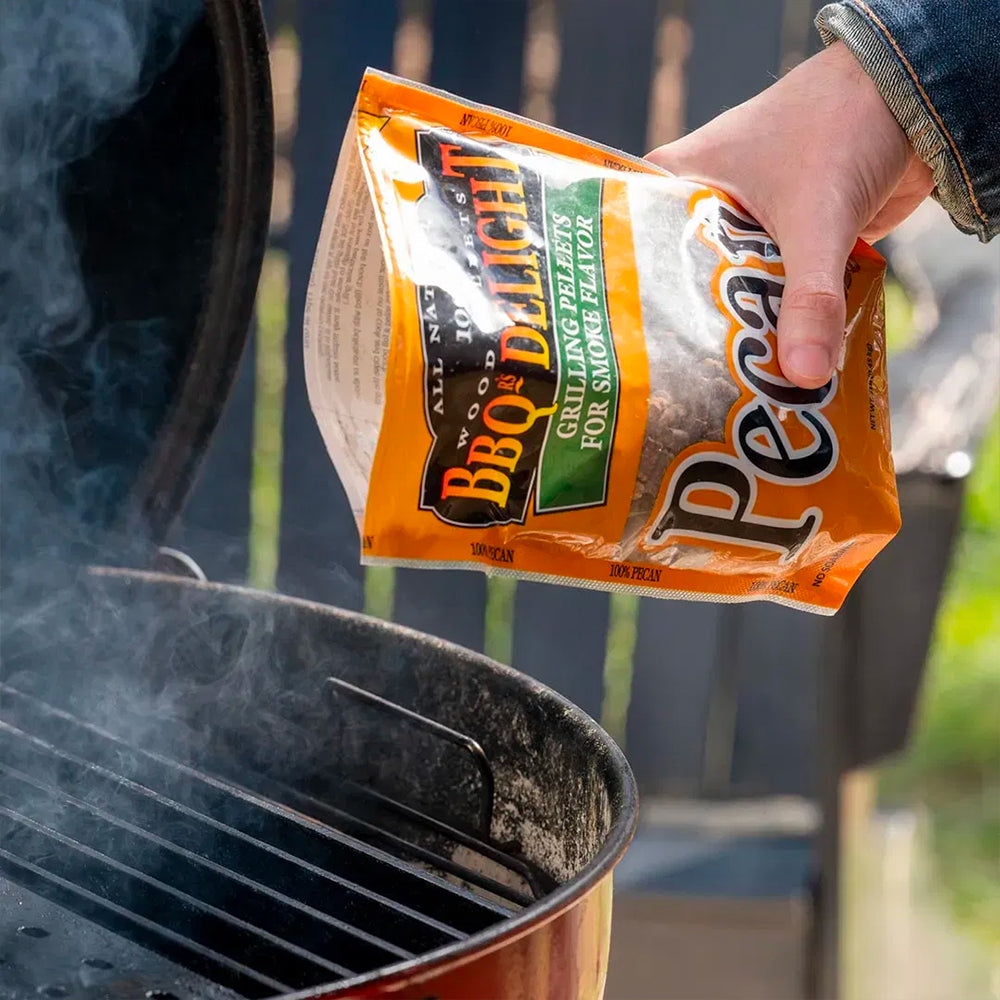 BBQr's Delights Pellets Pecan All 100% Natural 450 Gr. - Centro Internazionale del Barbecue