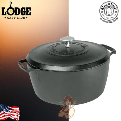 Lodge Pentola in Ghisa Pentola Blacklock 5,2 lt - Centro Internazionale del Barbecue