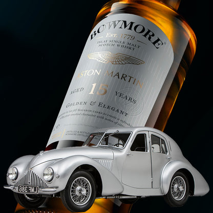 Bowmore Whiskey GTR Collection 2021 No.2 - 15 Years Old Aston Martin ATOM ( 1939 ) 100cl - Centro Internazionale del Barbecue