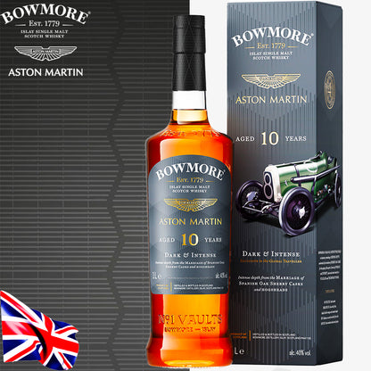 Bowmore Whiskey GTR Collection 2022 No.4 - 10 Years Old Aston Martin GP TT2 ( 1922 ) 100cl - Centro Internazionale del Barbecue