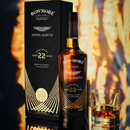 Bowmore Whiskey 22 Years No. 2 Vaults - Master's Selection Aston Martin - Centro Internazionale del Barbecue