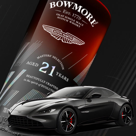Bowmore Whiskey 21 Years No. 4 Vaults - Master's Selection Aston Martin - Centro Internazionale del Barbecue