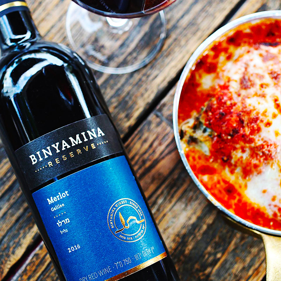 Vino Binyamina Reserve Merlot 750 ml - Centro Internazionale del Barbecue