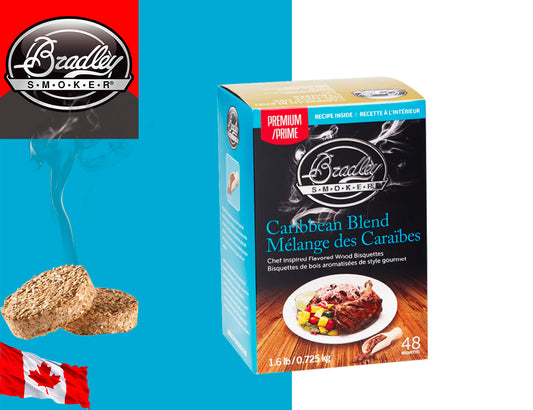 Bradley Smoker Bisquettes Caribbean Blend - Centro Internazionale del Barbecue