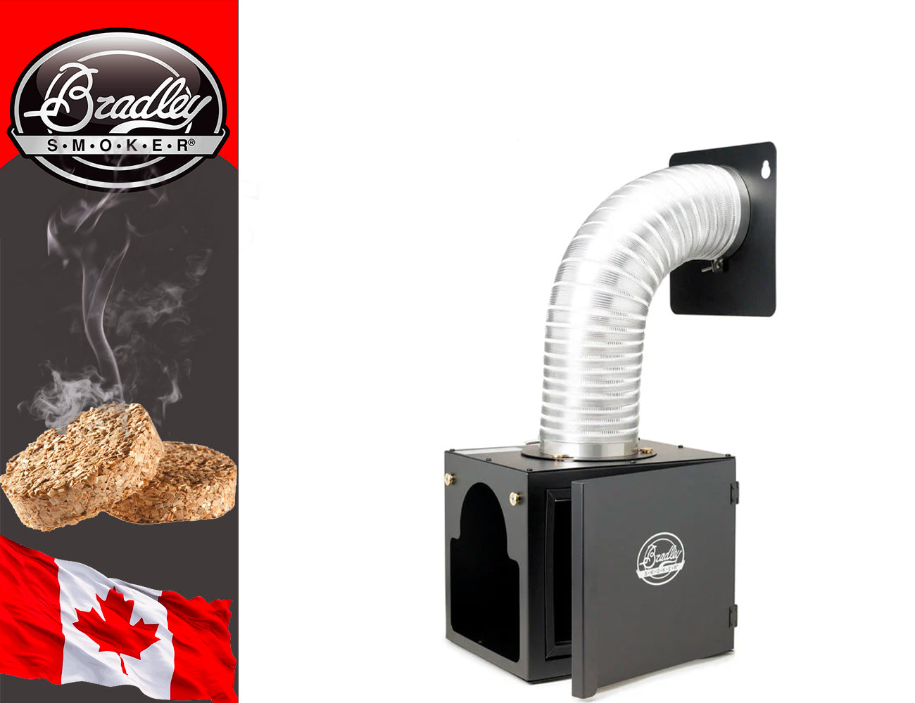 Bradley Smoker Adattatore per affumicatura a freddo - Centro Internazionale del Barbecue