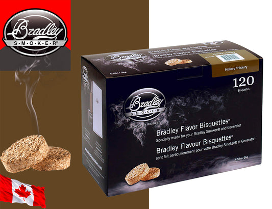 Bradley Smoker 120 Bisquettes Hickory - Centro Internazionale del Barbecue