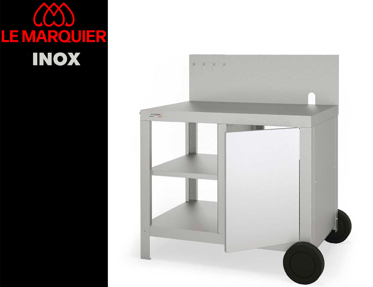 Carrello Porta Barbecue Inox